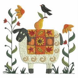 Country Autumn Scene 3 04(Sm) machine embroidery designs