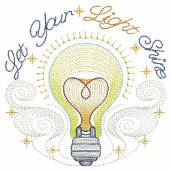 Let Your Light Shine 04(Md) machine embroidery designs