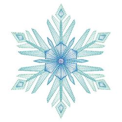 Rippled Snowflakes 3(Sm) machine embroidery designs
