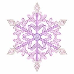 Rippled Snowflakes 3 04(Md) machine embroidery designs