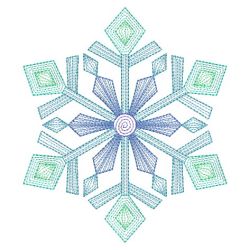 Rippled Snowflakes 3 06(Md) machine embroidery designs