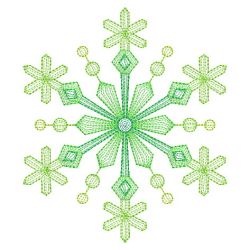 Rippled Snowflakes 3 09(Sm)