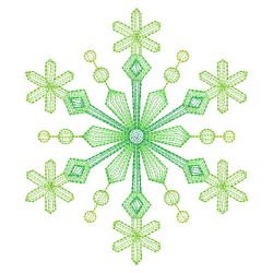 Rippled Snowflakes 3 09(Sm)