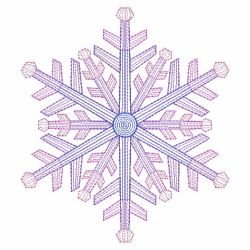 Rippled Snowflakes 3 10(Sm)