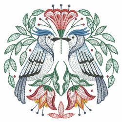 Folk Art Birds 04(Sm)