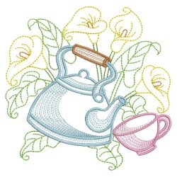 Kitchen In Bloom 03(Lg) machine embroidery designs