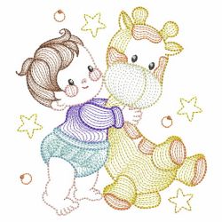 Rippled Baby Playtime 04(Lg) machine embroidery designs