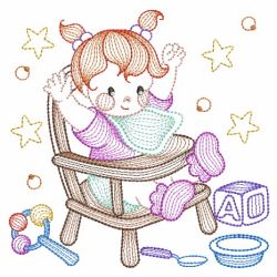 Rippled Baby Playtime 08(Lg) machine embroidery designs