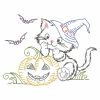 Vintage Halloween Kitten(Md)