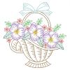Vintage Floral Baskets 2(Sm)