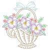 Vintage Floral Baskets 2(Lg)