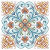 Rosemaling Quilt Blocks 03(Lg)