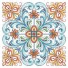 Rosemaling Quilt Blocks 03(Lg)