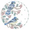 Vintage Christmas Bluejay 04(Lg)