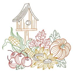 Vintage Autumn Harvest 08(Lg) machine embroidery designs