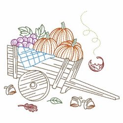 Vintage Autumn Harvest 09(Md) machine embroidery designs