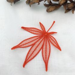 Organza Leaves 01 machine embroidery designs