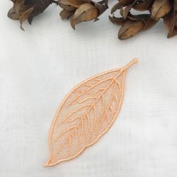 Organza Leaves 08 machine embroidery designs