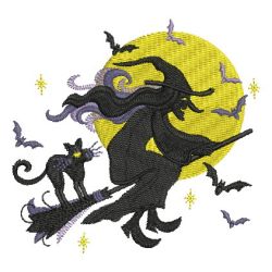 Halloween Silhouettes 5 02 machine embroidery designs