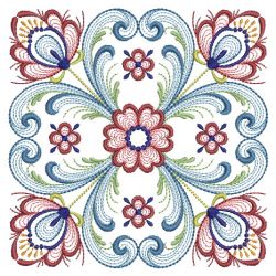 Rosemaling Quilt Blocks(Sm) machine embroidery designs