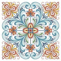 Rosemaling Quilt Blocks 03(Lg)