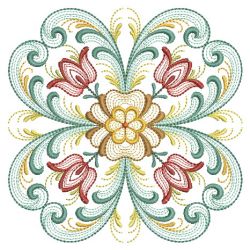 Rosemaling Quilt Blocks 04(Sm)