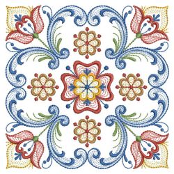 Rosemaling Quilt Blocks 05(Sm) machine embroidery designs