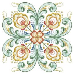 Rosemaling Quilt Blocks 06(Sm) machine embroidery designs
