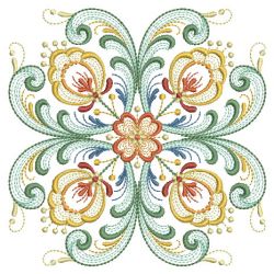 Rosemaling Quilt Blocks 06(Sm)