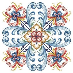 Rosemaling Quilt Blocks 07(Md) machine embroidery designs