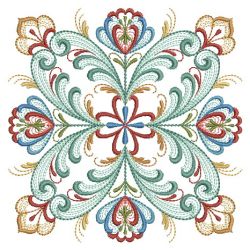 Rosemaling Quilt Blocks 08(Md) machine embroidery designs