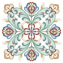 Rosemaling Quilt Blocks 08(Sm) machine embroidery designs