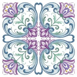 Rosemaling Quilt Blocks 10(Sm) machine embroidery designs