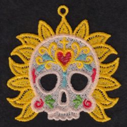 FSL Sugar Skulls 04 machine embroidery designs