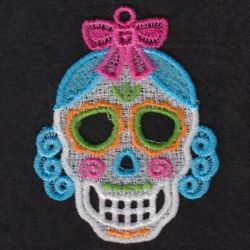 FSL Sugar Skulls 06 machine embroidery designs