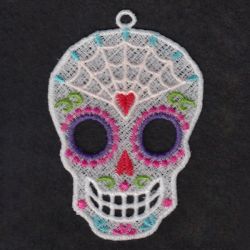 FSL Sugar Skulls 07 machine embroidery designs