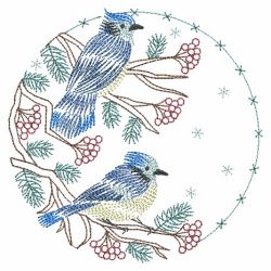 Vintage Christmas Bluejay 04(Lg)