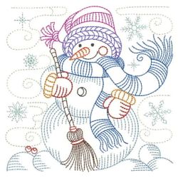 Vintage Snowman 7 07(Sm)