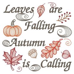 Rippled Autumn Harvest(Md) machine embroidery designs