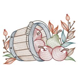 Rippled Autumn Harvest 05(Lg) machine embroidery designs