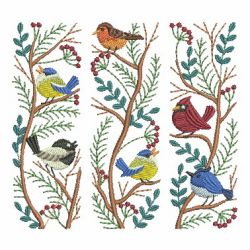 Perching Birds 02 machine embroidery designs