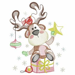 Cute Christmas 01(Md) machine embroidery designs