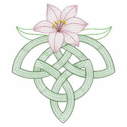 Celtic Flowers 04(Md) machine embroidery designs