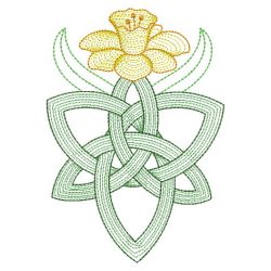 Celtic Flowers 08(Md) machine embroidery designs