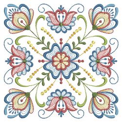 Hungarian Floral Quilt 09(Lg)