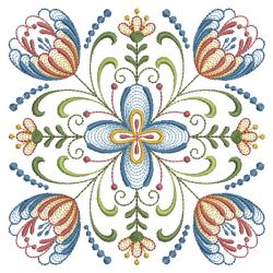 Hungarian Floral Quilt 10(Lg)