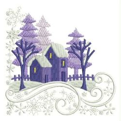 Winter Scenery 4 10 machine embroidery designs