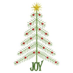 Christmas Trees 3 04(Md) machine embroidery designs