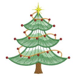 Christmas Trees 3 09(Md) machine embroidery designs