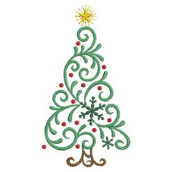 Christmas Trees 3 11(Md) machine embroidery designs